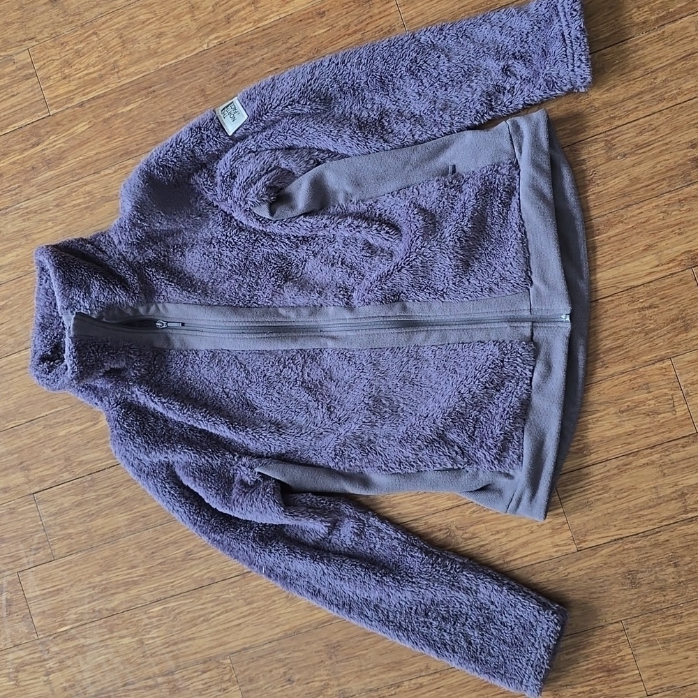 The north face fleece coat
